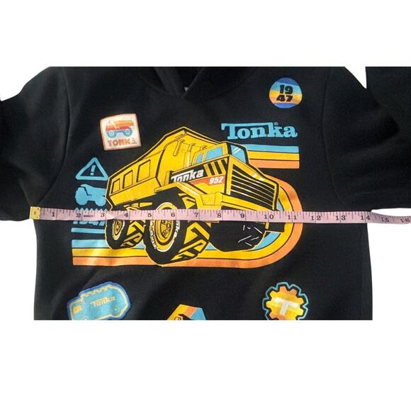 Tonka Navy Blue Dump Truck Hoodie/Sweatpants Set Boys Size 5/6 - Picture 5 of 13